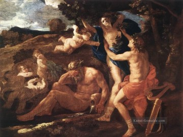  Klassische Kunst - Apollo und Daphne klassische Maler Nicolas Poussin